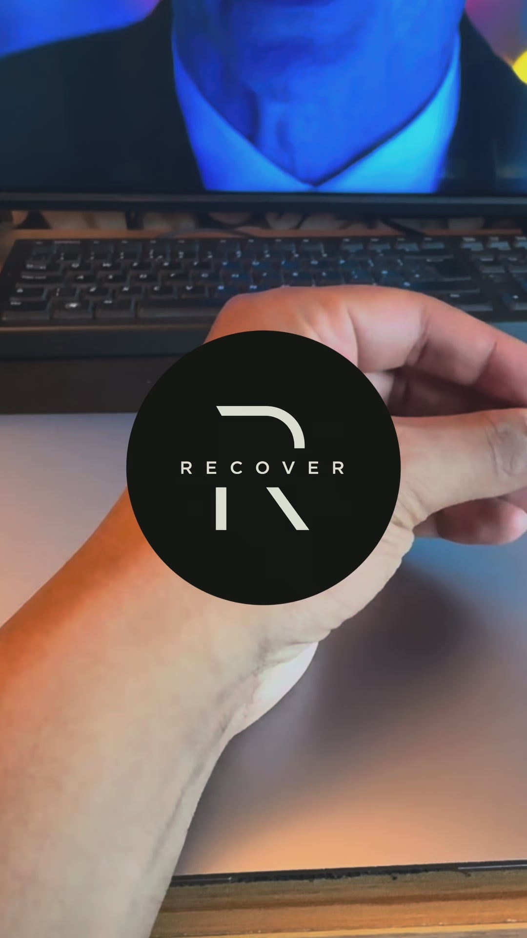 Recover Cooling Towel — Instant Chill, Clip-On Case